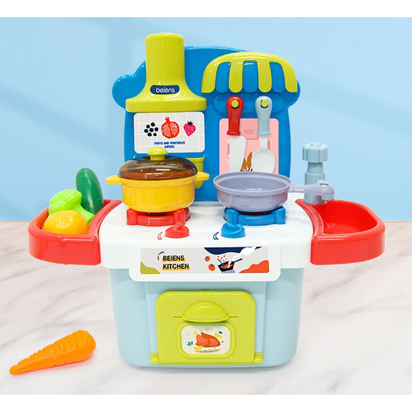 Детская кухня Beiens, голубой (М2356blue) - Pampik - 4