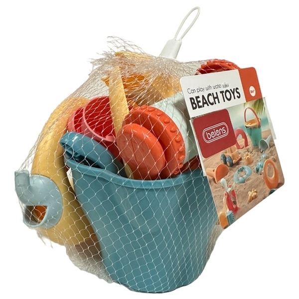 Набор игрушек Beiens для пляжа, 13 предметов (N1628) - Pampik - 8