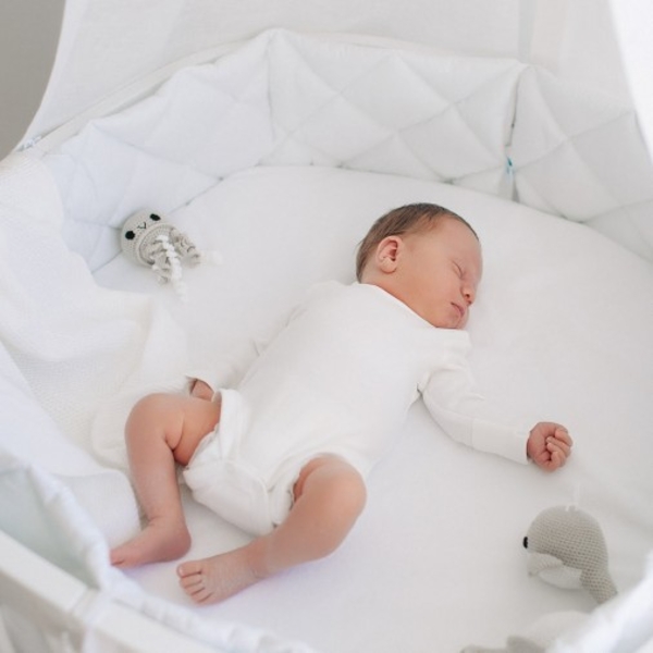 Захисний бортик Tweeto, стьобаний, 240х27 см, білий (Т 88) - Pampik - 7