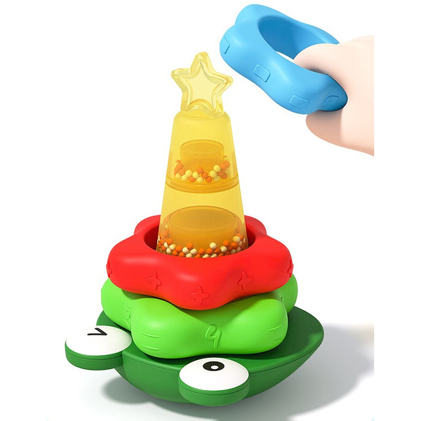 Пирамида детская Beiens Лягушонок (HLX213A) - Pampik - 4