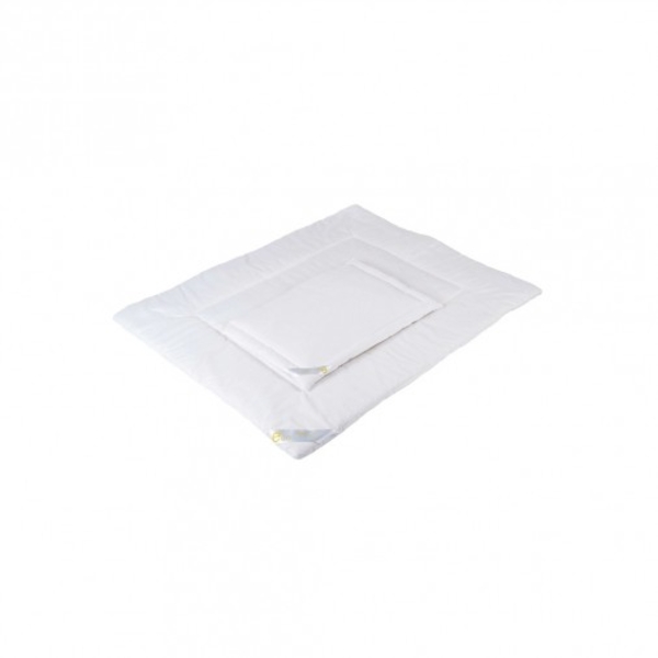 Комплект: подушка і ковдра Tweeto, 110х90 см, білий (Т 92) - Pampik