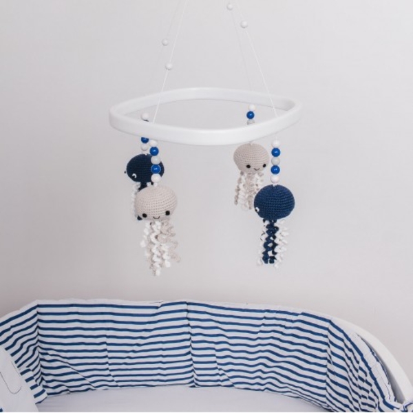 Мобіль Tweeto Сірі медузи (Т 55) - Pampik - 3