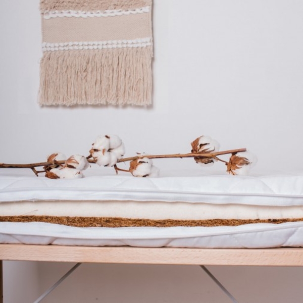 Матрац 3 в 1 Tweeto, латекс-кокос, 120х70, білий (Т 20) - Pampik - 4