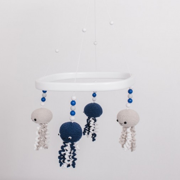Мобіль Tweeto Сірі медузи (Т 55) - Pampik - 2