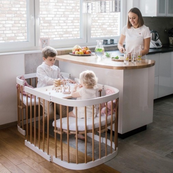 Матрац 3 в 1 Tweeto, латекс-кокос, 120х70, білий (Т 20) - Pampik - 8