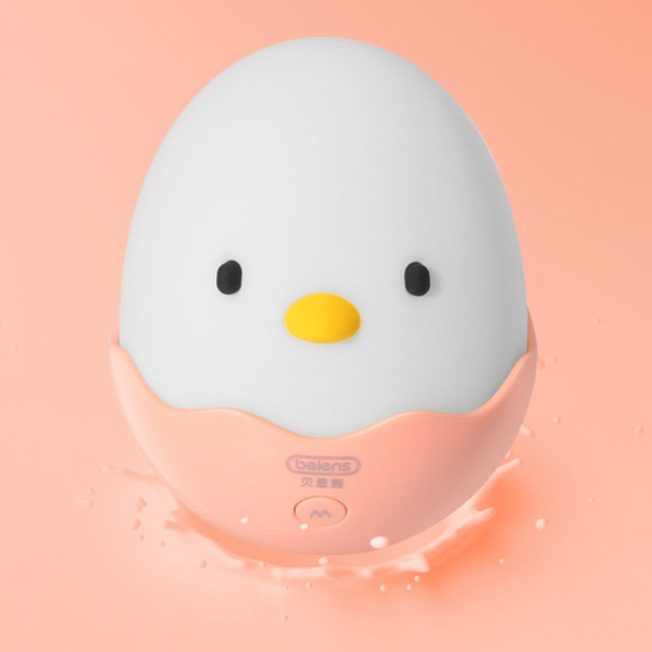 Нічник Beiens Курча музичне, рожевий (ZN05pink) - Pampik - 2