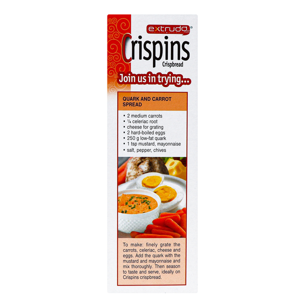 Органічні хлібці Extrudo Crispins з протеїном, 100 г - Pampik - 4