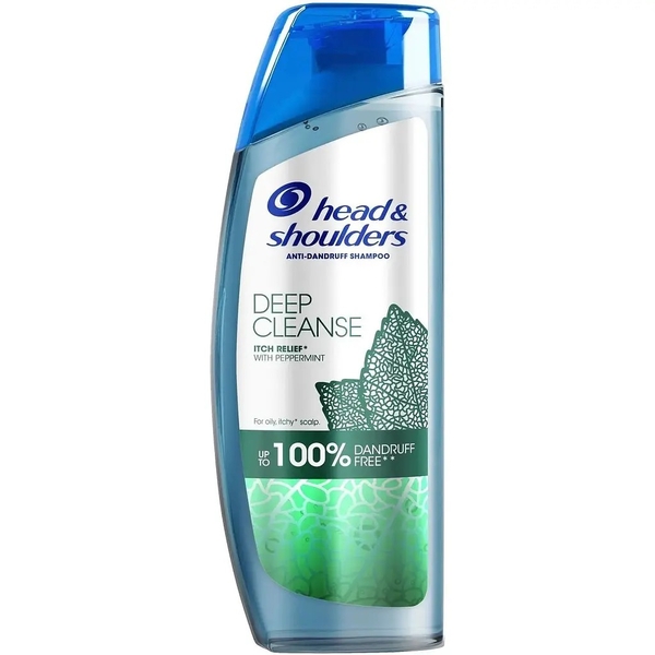 Шампунь Head&Shoulders Глубокое очищение Снятие зуда, 300 мл - Pampik