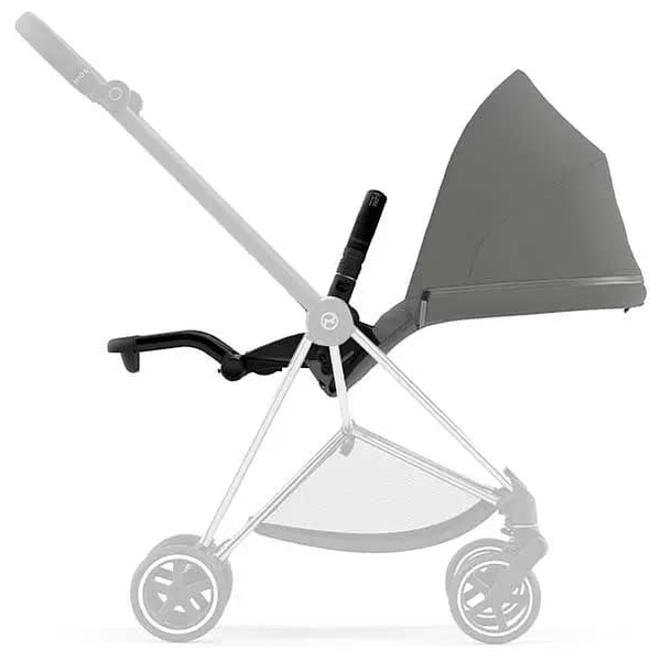 Комплект текстиля Cybex Mios Manhattan grey plus, серый (521002579) - Pampik - 6