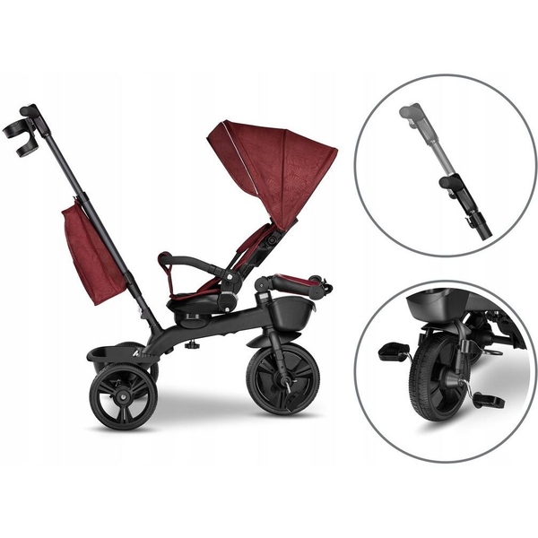 Велосипед Lionelo Kori Red Burgundy, червоний - Pampik - 3