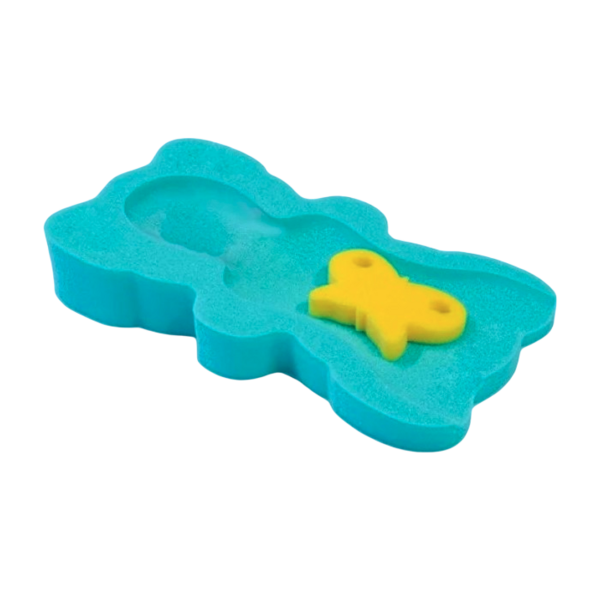 Уценка. Матрасик в ванночку Tega Uni color, синий (BA-008) - Pampik