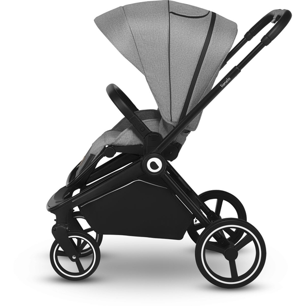 Коляска універсальна 3в1 Lionelo Mika Grey Stone, світло-сірий - Pampik - 9