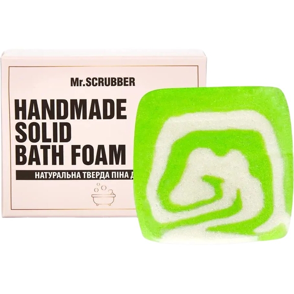 Тверда піна для ванни Mr.Scrubber Лемонграс у подарунковій коробці, 100 г - Pampik