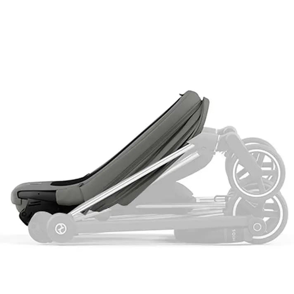 Комплект текстиля Cybex Mios Manhattan grey plus, серый (521002579) - Pampik - 7