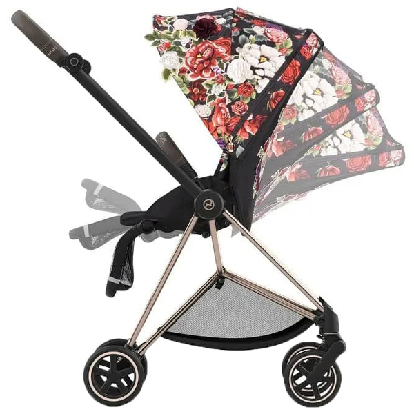 Комплект текстилю Cybex Mios Spring blossom dark, різнобарв'я (521002863) - Pampik - 6