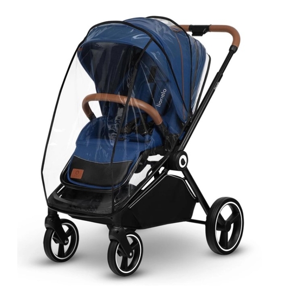 Коляска універсальна 2в1 Lionelo Mika Blue Navy, синій - Pampik - 6