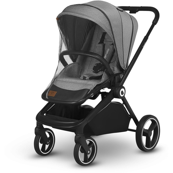 Коляска універсальна 3в1 Lionelo Mika Grey Stone, світло-сірий - Pampik - 6