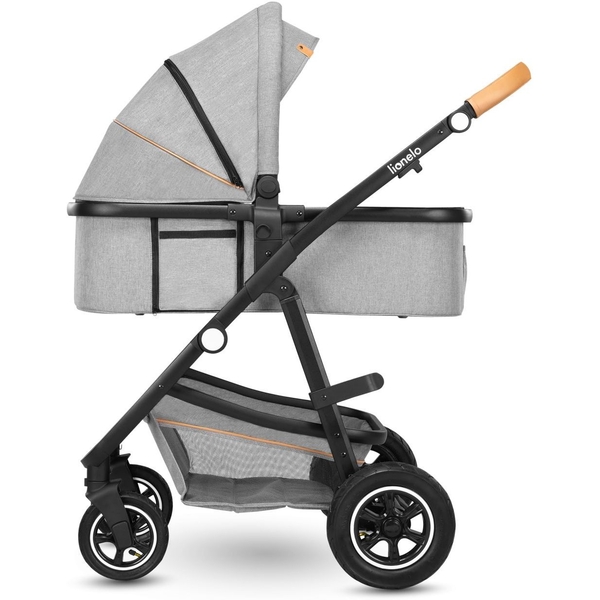 Коляска універсальна 3в1 Lionelo Amber Grey Stone, сірий - Pampik - 5