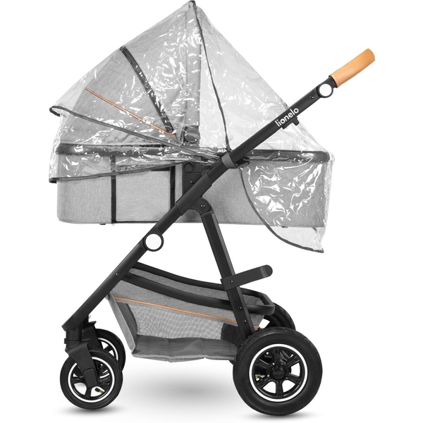 Коляска універсальна 3в1 Lionelo Amber Grey Stone, сірий - Pampik - 9