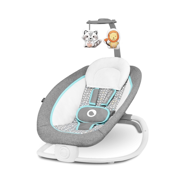 Крісло-гойдалка Lionelo Pascal, сірий - Pampik - 3