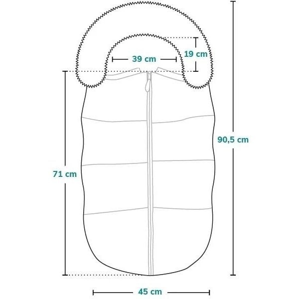 Спальний мішок Lionelo Frode Black Carbon, чорний - Pampik - 11