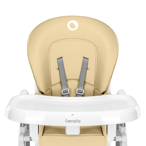 Стільчик для годування Lionelo Linn Plus, бежевий з білим (LO.LI01) - Pampik - 10