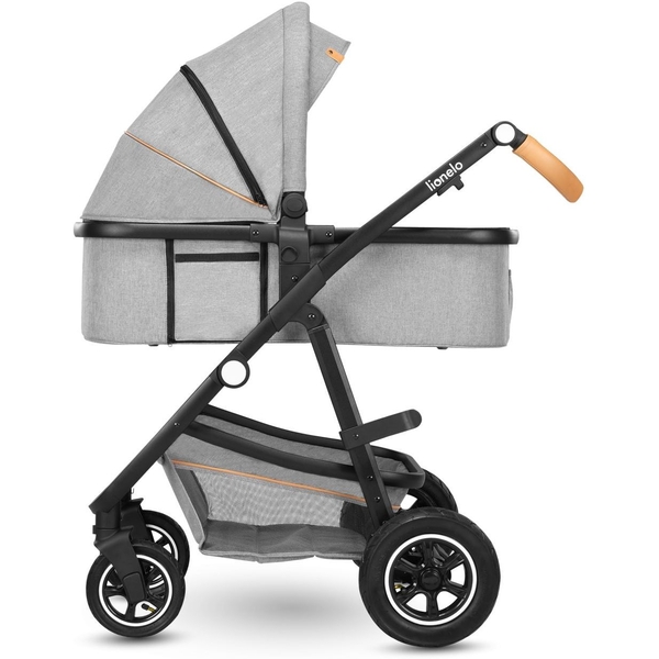 Коляска універсальна 3в1 Lionelo Amber Grey Stone, сірий - Pampik - 7