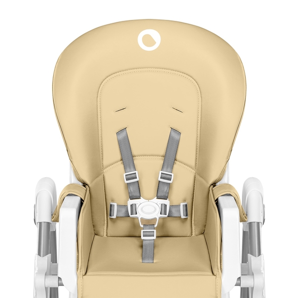 Стільчик для годування Lionelo Linn Plus, бежевий з білим (LO.LI01) - Pampik - 12