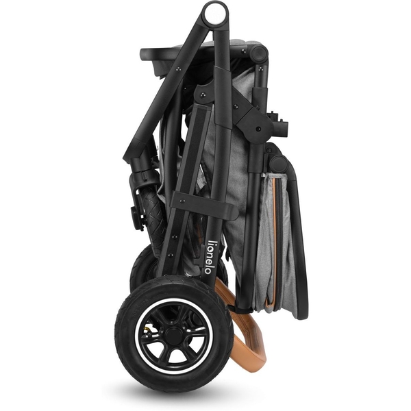 Коляска універсальна 3в1 Lionelo Amber Grey Stone, сірий - Pampik - 16