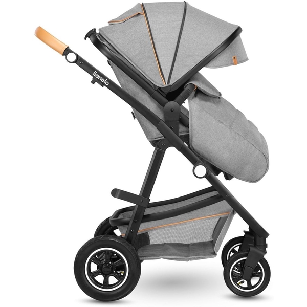 Коляска універсальна 3в1 Lionelo Amber Grey Stone, сірий - Pampik - 13