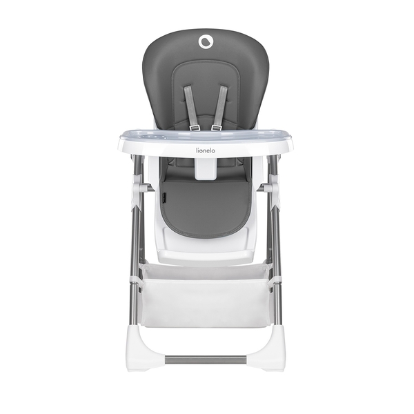 Стульчик для кормления Lionelo Linn Plus, серый с белым (LO.LI02) - Pampik