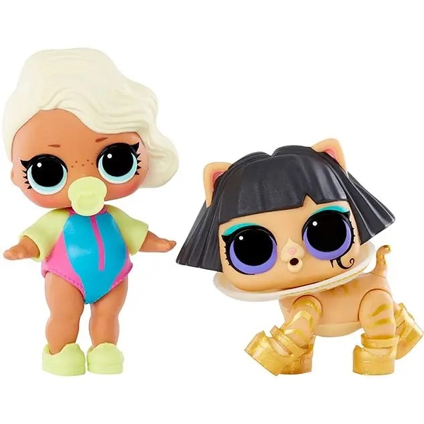 Набор игровых фигурок L.O.L. Surprise OPP Tot + Pet Сейфей Бэйби и Мяу (987819) - Pampik - 2