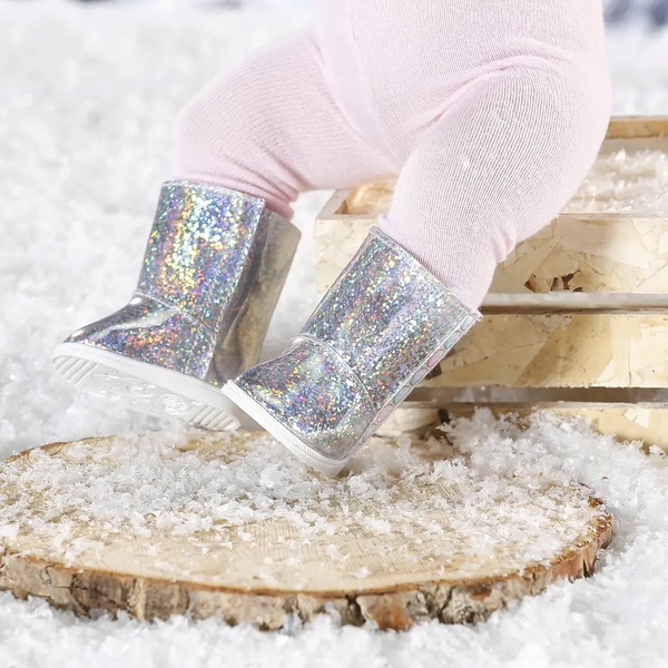 Обувь для куклы Baby Born Серебристые сапожки (831786) - Pampik - 3