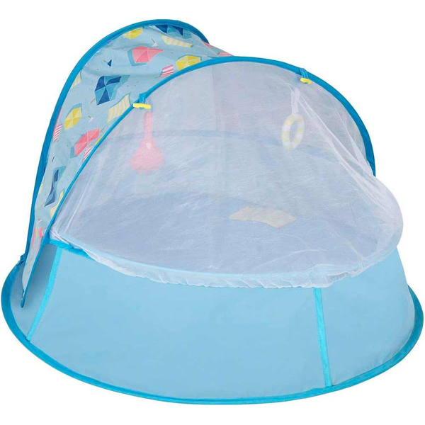 Манеж-басейн Babymoov 3 в 1 Aquani parasol, з тентом, блакитний (A035213) - Pampik