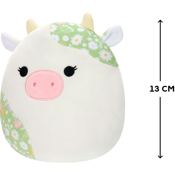М'яка іграшка Squishmallows Корівка Ада, 13 см (SQER00819) - Pampik - 4