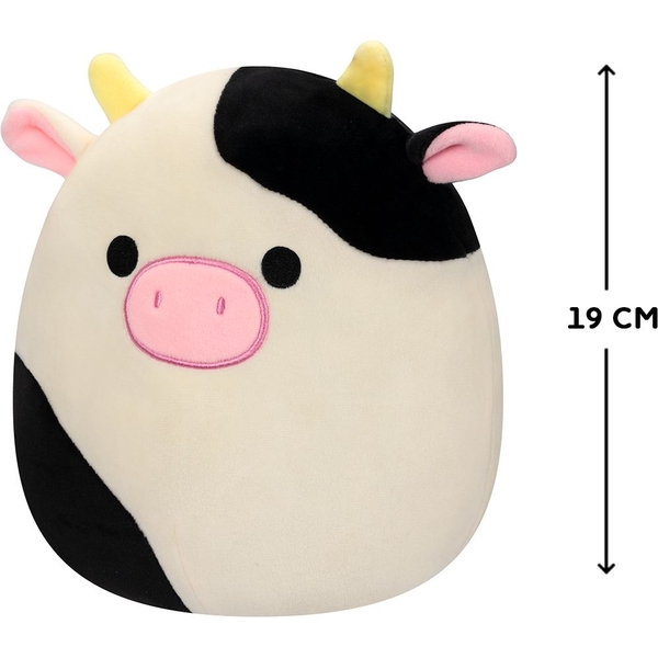 Мягкая игрушка Squishmallows Коровка Коннор, 19 см (SQCR05373) - Pampik - 4