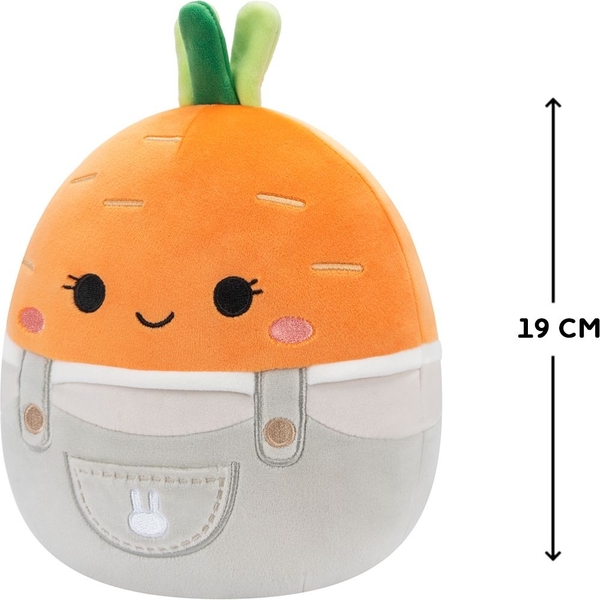 Мягкая игрушка Squishmallows Морковка Каролина, 19 см (SQER00945) - Pampik - 4