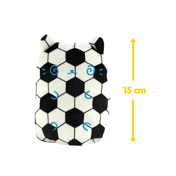 Мягкая игрушка Cats vs Pickles 2 в 1 Котик и огурчик Футбол, 15 см (CVP2200-2) - Pampik - 3