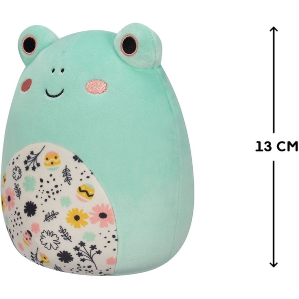 М'яка іграшка Squishmallows Жабка Фрід, 13 см (SQER00818) - Pampik - 4