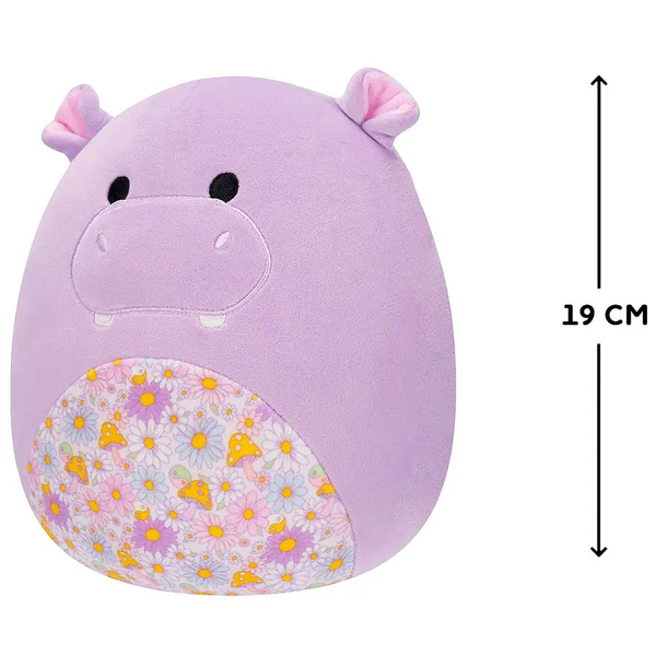 М'яка іграшка Squishmallows Бегемот Ханна, 19 см (SQCR05409) - Pampik - 6