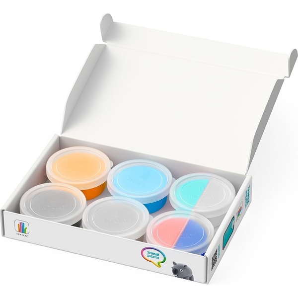 Набор самозатвердевающего пластилина Ліпака Австралийские животные: казуар, ехидна, вомбат (60051-UA01) - Pampik - 2