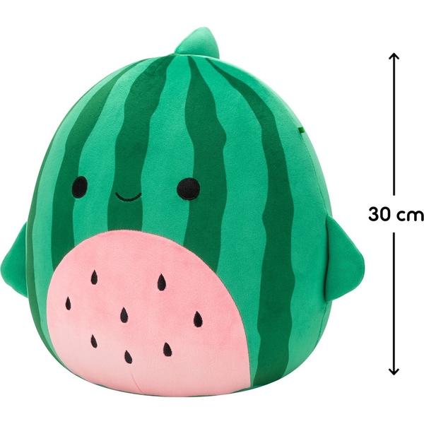 М'яка іграшка Squishmallows Кит-Кавунчик Крістофер, 30 см (SQCR07967) - Pampik - 2