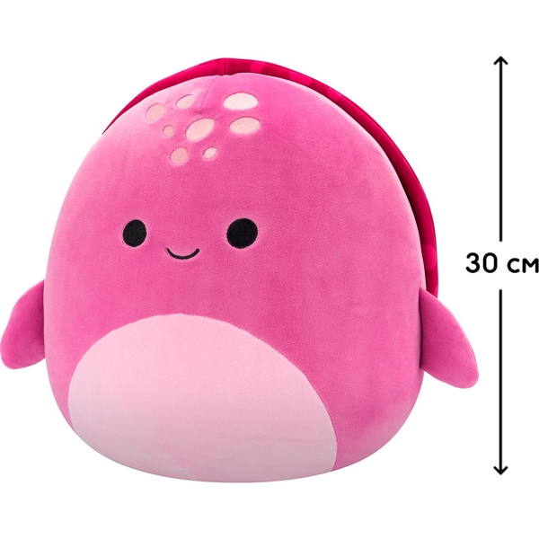 М'яка іграшка Squishmallows Черепаха Тудор, 30 см (SQCR06621) - Pampik - 2