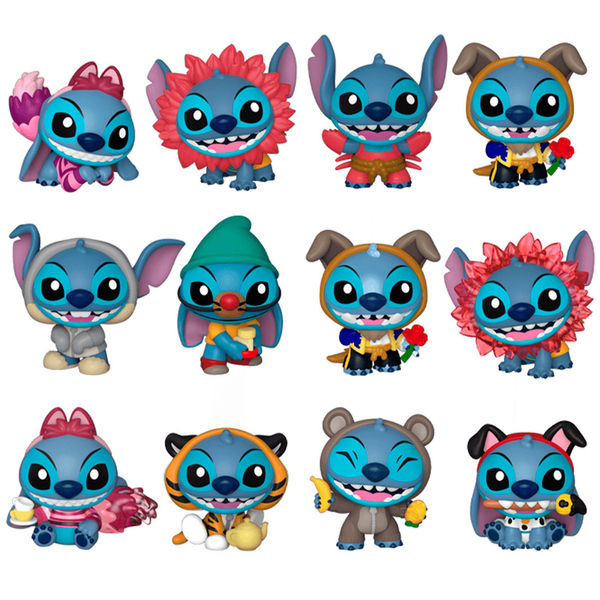 Игровая фигурка Funko Mystery Minis Стич в костюме, 1 шт. в ассортименте (76081) - Pampik - 2