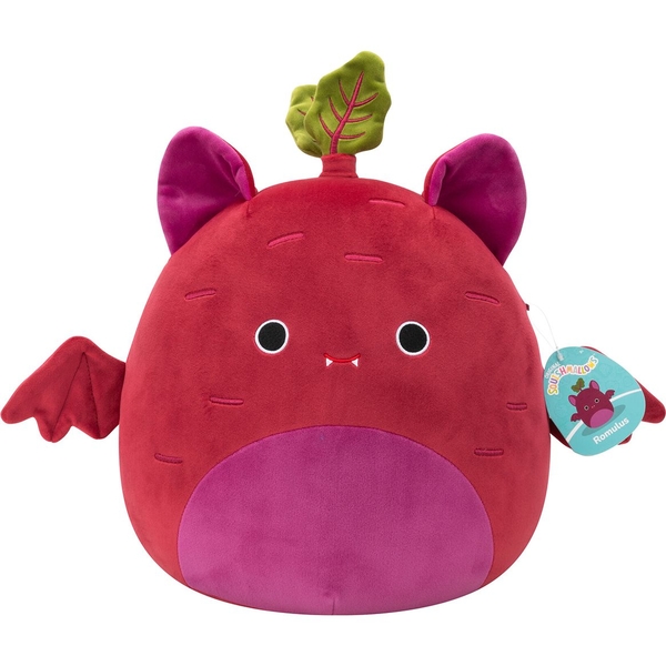М'яка іграшка Squishmallows Кажан-Бурячок Ромулус, 30 см (SQCR07966) - Pampik - 7
