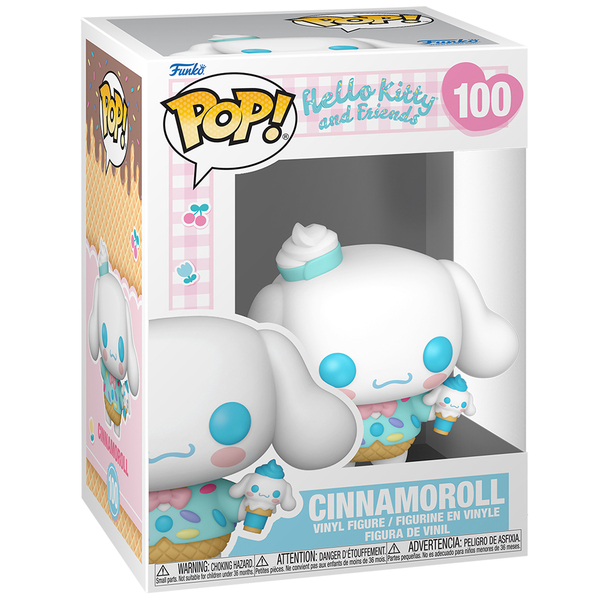 Ігрова фігурка Funko Pop! Sanrio: Hello Kitty Сіннаморолл з морозивом (83693) - Pampik - 2