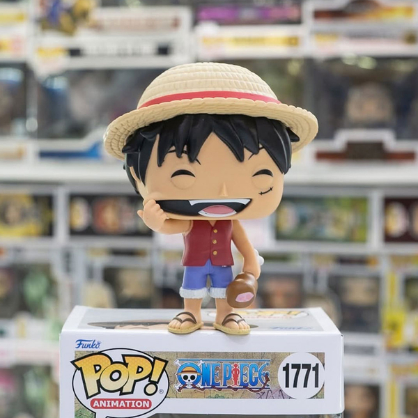 Игровая фигурка Funko Pop! Большой куш Улыбающийся Луффи (80365) - Pampik - 3