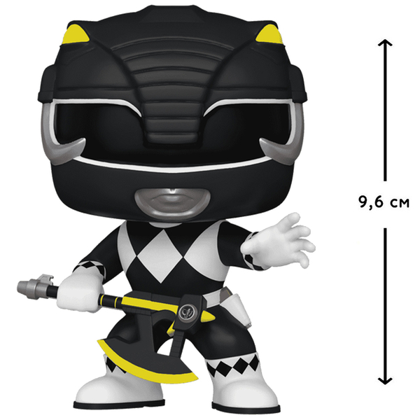 Игровая фигурка Funko Pop! Могущественные рейнджеры Черный рейнджер (72154) - Pampik - 2