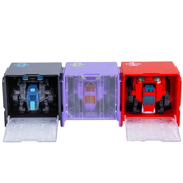 Динозавр-трансформер Dinoster Пурпурний Раптор-бот, бокс для зберігання (EU580840-2) - Pampik - 7