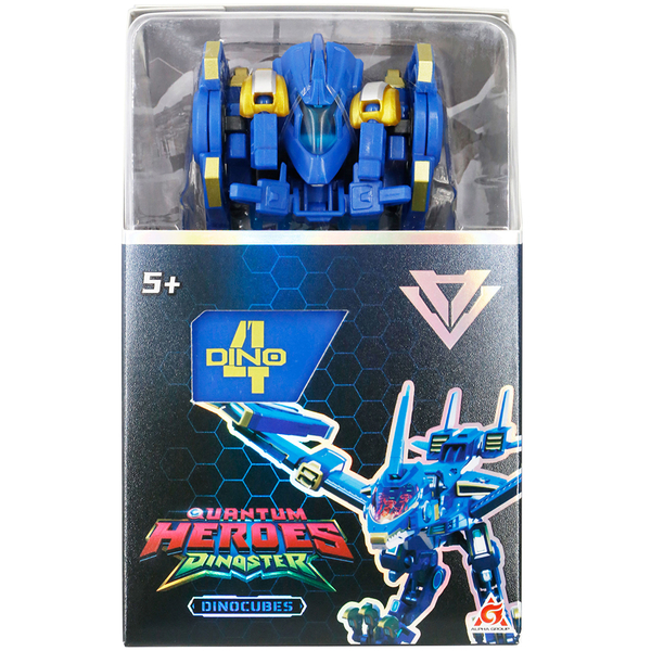 Динозавр-трансформер Dinoster Синій Птера-бот, бокс для зберігання (EU580840-4) - Pampik - 12
